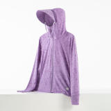 Maple Leaf Light Purple#Couple's Sunscreen Clothes for Men and Women, Jiaoxia Same Style