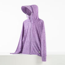 Maple Leaf Light Purple#Couple's Sunscreen Clothes for Men and Women, Jiaoxia Same Style