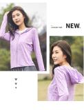 Maple Leaf Light Purple#Couple's Sunscreen Clothes for Men and Women, Jiaoxia Same Style