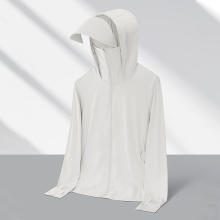 light gray  # New Ice Thin Series Elastic Sunscreen Clothing