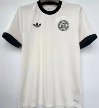 2025 Germany 1:1 Quality 125Th Anniversary White Fans Soccer Jersey