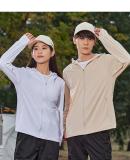 Light white tea  # New Ice Thin Series Elastic Sunscreen Clothing