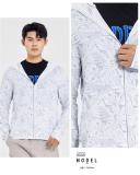 Maple Leaf White#Couple's Sunscreen Clothes for Men and Women, Jiaoxia Same Style