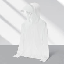 Jade White  # New Ice Thin Series Elastic Sunscreen Clothing