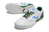 25 year new indoor five-a-side genuine leather football shoes, suitable for men's competition training, anti slip and wear-resistant TOP FLEX