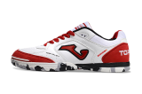 25 Year New Indoor Five-a-side Genuine Leather Football Shoes Flat Bottom IC Wood Floor Cement Floor Shock Absorbent Wear resistant Anti slip Men's Football Shoes