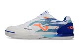 25 year new indoor five-a-side genuine leather football shoes, suitable for men's competition training, anti slip and wear-resistant TOP FLEX
