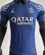 2024/25 PSG 4Th Blue Champion Style Player Version Soccer Jersey 前后带星