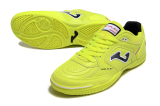 25 year new indoor five-a-side genuine leather football shoes, suitable for men's competition training, anti slip and wear-resistant TOP FLEX