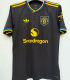 2025/26 M Utd 1:1 Quality Third Black Fans Soccer Jersey