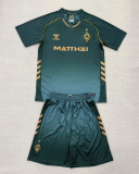 2025/26 Werder Bremen Third Kids Soccer Jersey