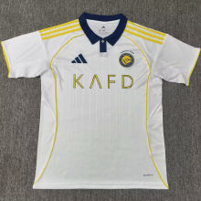 2024/25 Al Nassr 4TH White Fans Soccer Jersey