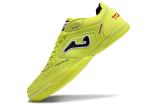 25 year new indoor five-a-side genuine leather football shoes, suitable for men's competition training, anti slip and wear-resistant TOP FLEX