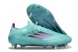 Adidas F50 Fully Knitted Waterproof SG Football Shoes with Laces