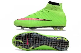 Nike Assassin's 10th generation high top waterproof knitted FG football shoes
