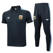 2025/26 RM Dark Grey POLO Retro Sweater Tracksuit
