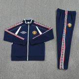 2025/26 M Utd Sapphire Blue Jacket Tracksuit