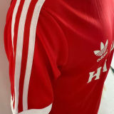 1974/1975 Hamburger Away Red Retro Jersey