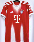 Müller # 25 BFC1:1 Quality Home Fans Soccer Jersey 2025/26 纪念版号码  ★★
