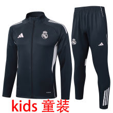 2025/26 RM Dark Grey Kids Jacket Tracksuit