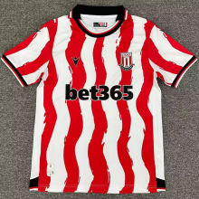 2025/6 Stock City Home Red Fans Soccer Jersey