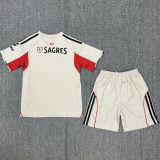 2025/26 Benfica Away White Fans Soccer Jersey