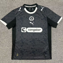 2025/26 ST Pauli Third Black Fans Soccer Jersey  圣保利