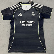 2025/26 RM Away Black Women Soccer Jersey 女