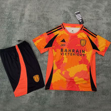 2025/26 Paris FC Away Orange Kids Soccer Jersey