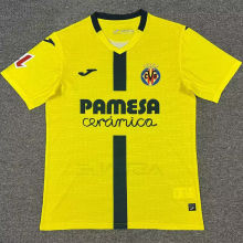 2025/26 Villarreal Home Yellow Fans Jersey