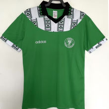 1994 Nigeria Home Green Retro Soccer Jersey