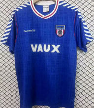 1991 Sunderland Away Blue Retro Soccer Jersey