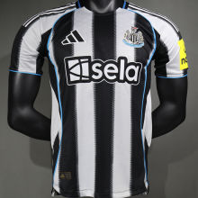 2025/26 Newcastle Home Player Version Soccer Jersey