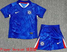 2025/26 CFC Home Blue Player Version Kids Soccer Jersey 球员版童装