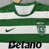 2025/26 Sporting Lisbon Home Women Soccer Jersey 女 里斯本