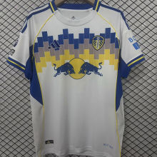 2025/26 Leeds United Home White Fans Soccer Jersey