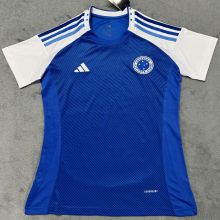 2025/26 Cruzeiro Home Blue Women Soccer Jersey 女