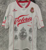 1998/1999 Deportivo Toluca Away White Retro Soccer Jersey 托卢卡