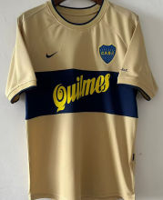 2000 Boca Third Gold Retro Soccer Jersey
