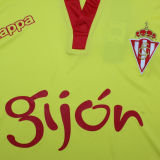 2015/20116 Gijon Away Yellow Retro Soccer Jersey
