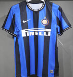 2009/10 In Milan Home Retro Player Version Soccer Jersey球员版