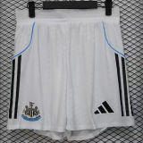 2025/26 Newcastle White Player Version Shorts Pants 球员版