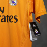 2013/14 RM Thrid Orange Retro Retro Player Version Soccer Jersey  球员版
