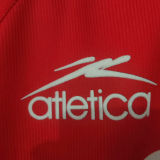 1999/2000 Deportivo Toluca Home Red Retro Long Sleeve Soccer Jersey 托卢卡