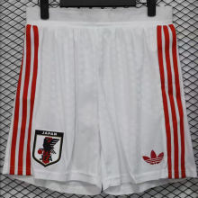 2025/26 Japan White Player Version Shorts Pants 球员版