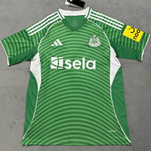 2025/26 Newcastle Away Green Fans Soccer Jersey