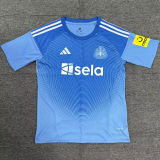 2025/26 Newcastle Blue GK Fans Soccer Jersey