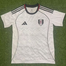 2025/26 Fulham Home White Fans Soccer Jersey
