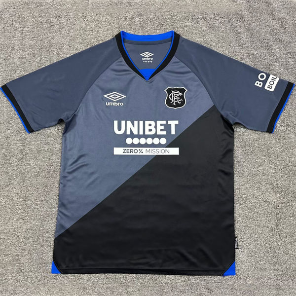 2025/26 Glasgow Rangers Third Red Fans Soccer Jersey