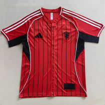 2025/26 M Utd Red Baseball T-Shirt
